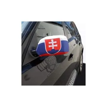 Drapeau rétroviseur SLOVAQUIE Lot de  2 - Drapeaux pour voiture slovaque