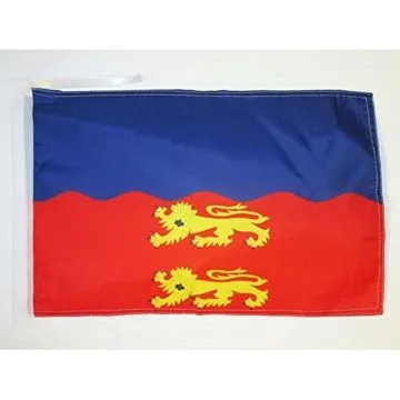 DRAPEAU CALVADOS 45x30cm - PAVILLON DÉPARTEMENT CALVADOSIEN 30 x 45 cm haute qualité