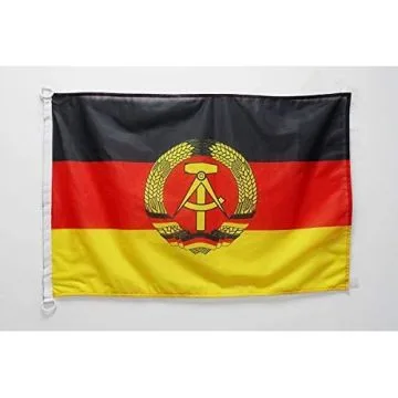 Pavillon nautique Allemagne de l\'Est 45x30cm - Drapeau de bateau allemand - RDA 30 x 45 cm