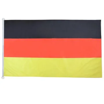 DRAPEAU ALLEMAGNE 150x90cm oeillets - DRAPEAU ALLEMAND 90 x 150 cm Spécial Extérieur - DRAPEAUX