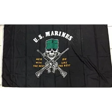 DRAPEAU USA ARMY US MARINES 150x90cm - DRAPEAU AMÍ?RICAIN - ETATS-UNIS 90 x 150 cm - DRAPEAUX