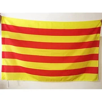 DRAPEAU PYRÍ?NÍ?ES ORIENTALES 150x90cm - DRAPEAU DÍ?PARTEMENT PYRÍ?NÍ?EN 90 x 150 cm Fourreau pour hampe