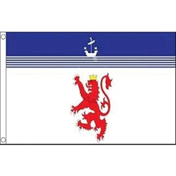 DRAPEAU COMTÍ? DE DEVON AVEC LION 150x90cm - DRAPEAU COUNTY OF DEVON - ANGLETERRE 90 x 150 cm - DRAPEAUX