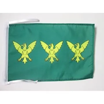 DRAPEAU COMTÉ DE CAERNARFONSHIRE 45x30cm - PAVILLON GALLOIS DE CAERNARVONSHIRE - PAYS DE GALLES 30 x 45 cm haute qualité
