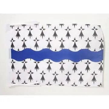 DRAPEAU LOIRE-ATLANTIQUE 45x30cm - PAVILLON DÉPARTEMENT FRANÇAIS - PAYS DE LA LOIRE 30 x 45 cm haute qualité