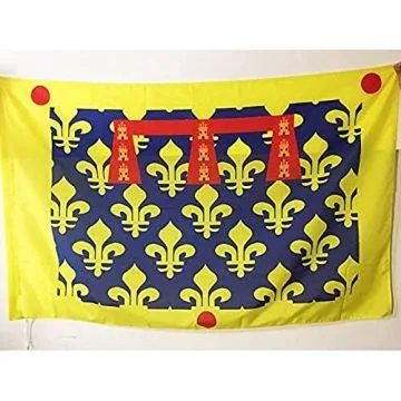 DRAPEAU PAS-DE-CALAIS 90x60cm - DRAPEAU DÍ?PARTEMENT CALAISIEN 60 x 90 cm Fourreau pour hampe