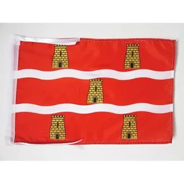 DRAPEAU DEUX-SÈVRES 45x30cm - PAVILLON DÉPARTEMENT DEUX-SÉVRIENS 30 x 45 cm haute qualité