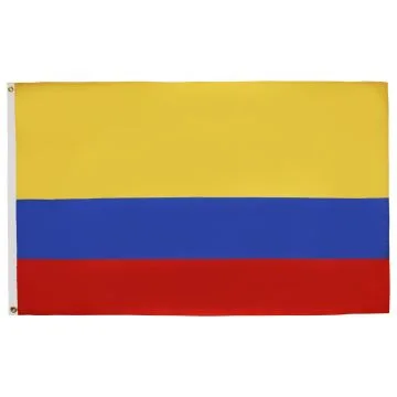 DRAPEAU COLOMBIE 90x60cm - DRAPEAU COLOMBIEN 60 x 90 cm - DRAPEAUX
