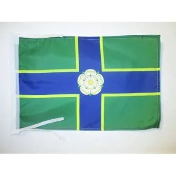 DRAPEAU COMTÉ DU YORKSHIRE NORTH RIDING 45x30cm - PAVILLON COUNTY OF YORK - ANGLETERRE 30 x 45 cm haute qualité