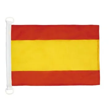 Pavillon nautique Pavillon Civil Espagne 45x30 cm Anneaux Plastiques
