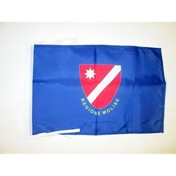 DRAPEAU MOLISE 45x30cm - PAVILLON MOLISE - ITALIE 30 x 45 cm haute qualité