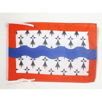 DRAPEAU HAUTE-VIENNE 45x30cm - PAVILLON DÉPARTEMENT FRANÇAIS - LIMOUSIN 30 x 45 cm haute qualité