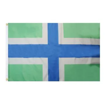 DRAPEAU COMTÉ DE GLOUCESTERSHIRE 150x90cm - DRAPEAU COUNTY OF GLOS. - ANGLETERRE 90 x 150 cm - DRAPEAUX