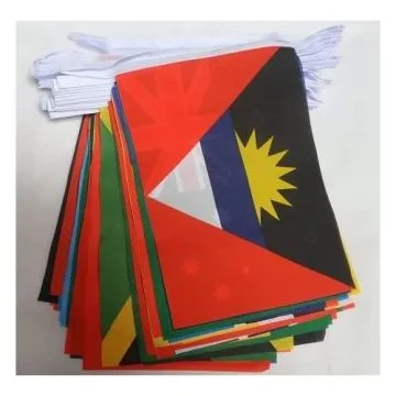 GUIRLANDE 16 mètres 54 DRAPEAUX 54 PAYS DU COMMONWEALTH 21x15 cm - DRAPEAU BRITANNIQUE  - COMMUNAUTÉ DES NATIONS 15 x 21 cm