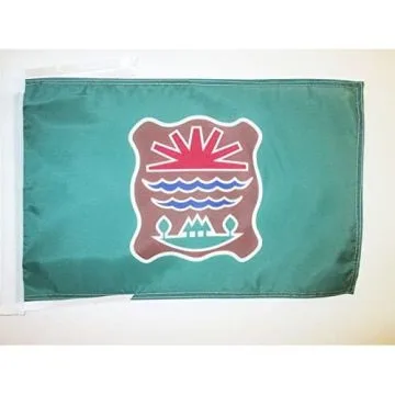 DRAPEAU ABÉNAQUIS DE L\'EST DU QUÉBEC 45x30cm - PAVILLON AMÉRINDIEN 30 x 45 cm haute qualité
