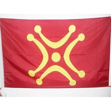 DRAPEAU CANTABRIE INDÍ?PENDENTISTE 150x90cm - DRAPEAU RÍ?GIONALISTE LABARO CANTABRIA 90 x 150 cm Fourreau pour hampe