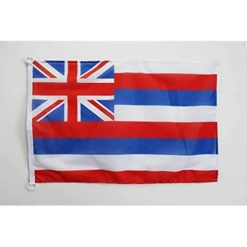 Drapeau Hawaii 150x90cm - Drapeau hawaiien - Etat américain - USA - Etats-Unis 90 x 150 cm Spécial Extérieur - Drapeaux