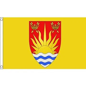 DRAPEAU COMTÉ DE SUFFOLK 150x90cm - DRAPEAU COUNTY OF SUFFOLK - ANGLETERRE 90 x 150 cm - DRAPEAUX