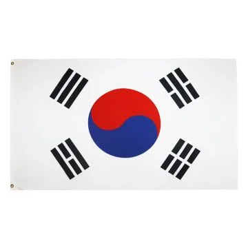 DRAPEAU CORÉE DU SUD 90x60cm - DRAPEAU CORÉEN 60 x 90 cm - DRAPEAUX