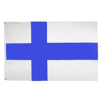 DRAPEAU FINLANDE 90x60cm - DRAPEAU FINLANDAIS 60 x 90 cm - DRAPEAUX