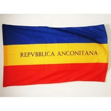 DRAPEAU RÍ?PUBLIQUE ANCÍ?NITAINE 1797-1798 150x90cm - DRAPEAU ITALIEN ANCIEN - ITALIE 90 x 150 cm Fourreau pour hampe