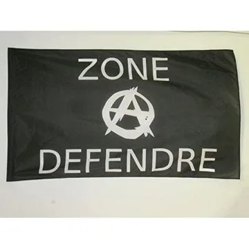 DRAPEAU ZONE Í? DÍ?FENDRE ZAD 150x90cm - DRAPEAU ZADISTE - ZADISTES 90 x 150 cm Fourreau pour hampe