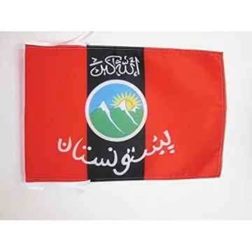 DRAPEAU PASHTOUNES D\'AFGHANISTAN ET PAKISTAN 45x30cm - PAVILLON PACHTOUNE 30 x 45 cm haute qualité