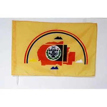 Drapeau Navajos 150x90cm - Drapeau amérindien Navahos 90 x 150 cm Fourreau pour hampe