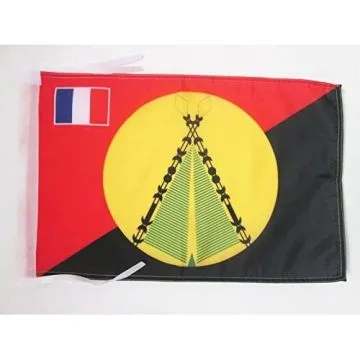 DRAPEAU ROYAUME COUTUMIER DE SIGAVE 45x30cm - PAVILLON FUTUNA 30 x 45 cm haute qualité