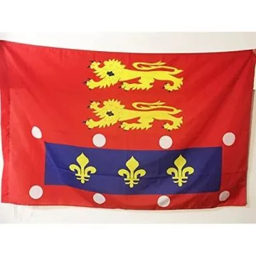 DRAPEAU ORNE 90x60cm - DRAPEAU DÍ?PARTEMENT ORNAIS 60 x 90 cm Fourreau pour hampe