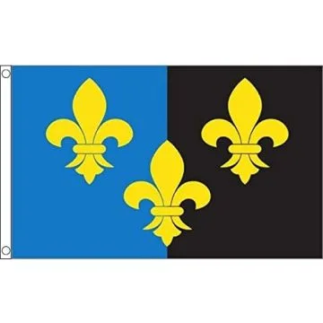DRAPEAU COMTÉ DE MONMOUTHSHIRE 150x90cm - DRAPEAU GALLOIS DE MONMOUTHSHIRE - PAYS DE GALLES 90 x 150 cm - DRAPEAUX
