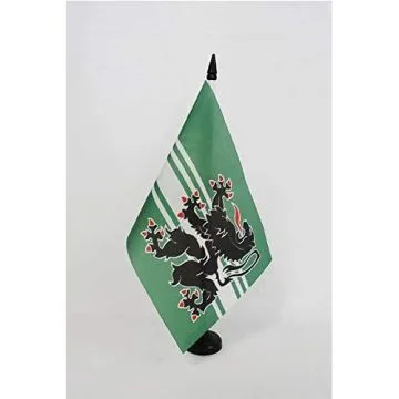 Drapeau de table Province de Flandre orientale 21x14cm - PETIT Drapeaux DE BUREAU de Oost-Vlaanderen 14 x 21 cm