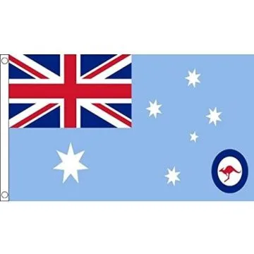 DRAPEAU AUSTRALIA RAF ENSIGN SMALL FLAG  150x90cm - DRAPEAU FORCE AÉRIENNE ROYALE AUSTRALIENNE 90 x 150 cm - DRAPEAUX