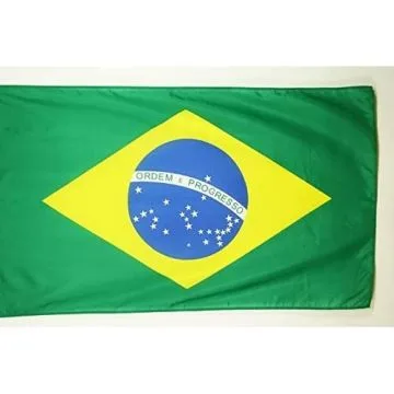 DRAPEAU BRÍ?SIL 250x150cm - DRAPEAU BRÍ?SILIEN 150 x 250 cm Fourreau pour hampe