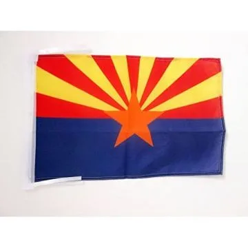 DRAPEAU ARIZONA 45x30cm - PAVILLON ETAT AMÉRICAIN - USA - ETATS-UNIS 30 x 45 cm haute qualité