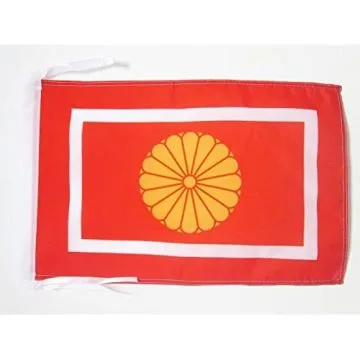 DRAPEAU PRINCE HÉRITIER DU JAPON KOTAISHI 45x30cm - PAVILLON IMPÉRIAL JAPONAIS 30 x 45 cm haute qualité