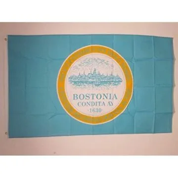 DRAPEAU BOSTON CITY 150x90cm - DRAPEAU MASSACHUSETTS - USA 90 x 150 cm - DRAPEAUX