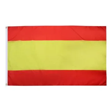DRAPEAU ESPAGNE SANS ARMOIRIES 90x60cm - DRAPEAU ESPAGNOL 60 x 90 cm - DRAPEAUX