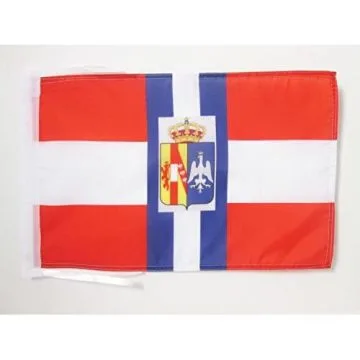 DRAPEAU DUCHÍ? DE MODÍ?NE DE GUERRE 1452-1859 45x30cm - PAVILLON ITALIEN ANCIEN - ITALIE 30 x 45 cm haute qualité