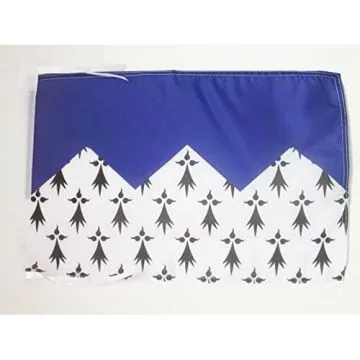 DRAPEAU CÔTES-D\'ARMOR 45x30cm - PAVILLON CÔTES D\'ARMOR - BRETAGNE 30 x 45 cm haute qualité