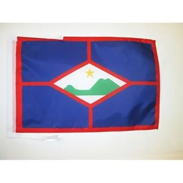 DRAPEAU SAINT-EUSTACHE 45x30cm - PAVILLON DE STATIA 30 x 45 cm haute qualité