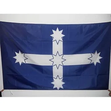 DRAPEAU EUREKA 150x90cm - DRAPEAU VICTORIA - AUSTRALIE 90 x 150 cm Fourreau pour hampe