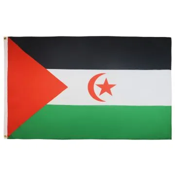 DRAPEAU SAHARA OCCIDENTAL 90x60cm - DRAPEAU SAHRAOUI 60 x 90 cm - DRAPEAUX