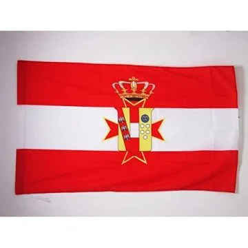 DRAPEAU GRAND-DUCHÍ? DE TOSCANE 1569-1859 150x90cm - DRAPEAU ITALIEN ANCIEN - ITALIE 90 x 150 cm Fourreau pour hampe