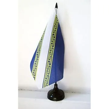 DRAPEAU DE TABLE CHAMPAGNE-ARDENNE 21x14cm - PETIT DRAPEAUX 14 x 21 cm CHAMPENOIS - FRANCE - Bureau