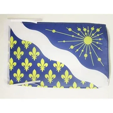 DRAPEAU ESSONNE 45x30cm - PAVILLON DÉPARTEMENT FRANÇAIS - ÎLE-DE-FRANCE 30 x 45 cm haute qualité