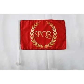 Bandiera per auto Impero romano 45 x 30 cm