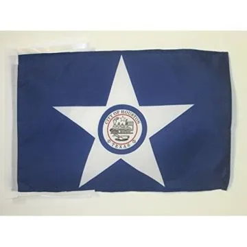 DRAPEAU HOUSTON 45x30cm - PAVILLON VILLE DE HOUSTON - TEXAS 30 x 45 cm haute qualité