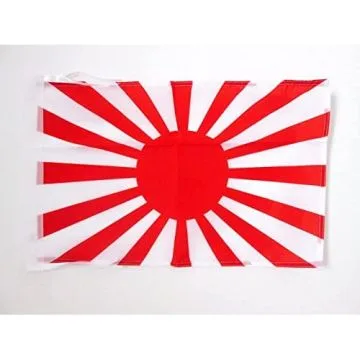 DRAPEAU JAPON WWI 45x30cm - PAVILLON JAPONAIS 30 x 45 cm haute qualité