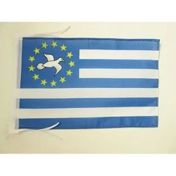 DRAPEAU AMBAZONIE INDÉPENDANTISTE AU CAMEROUN 45x30cm - PAVILLON DU SOUTHERN CAMEROON NATIONAL COUNCIL 30 x 45 cm haute qualité